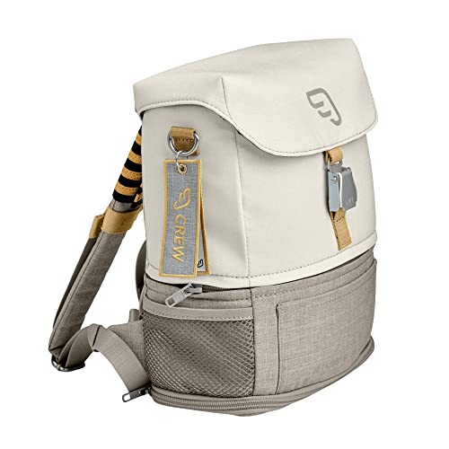Stokke JetKids BackPack, White - Erweiterbares Design für Kinder von 2-7 - Pflegeleichter, wasserabweisender Stoff - Mit herausnehmbarer Sitzunterlage von Stokke