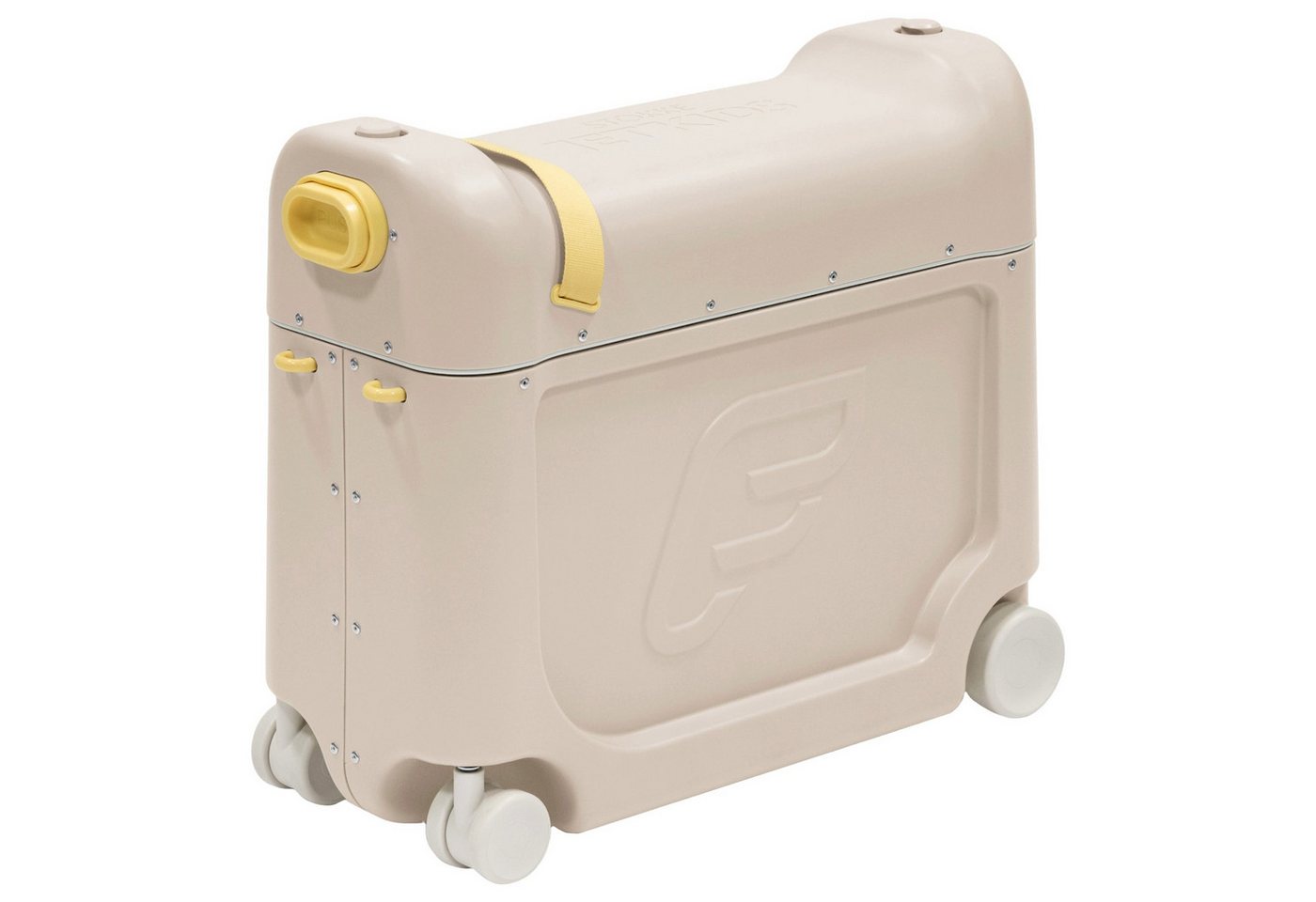 Stokke Kinderkoffer ® JetKids™ BedBox 46 cm (moonglow white), 4 Rollen Rollen von Stokke