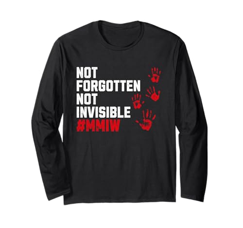 Stolen Sisters MMIW Missing Indigene Women MMIP Invisible Langarmshirt von Stolen Sisters Missing Indigenous Women MMIW