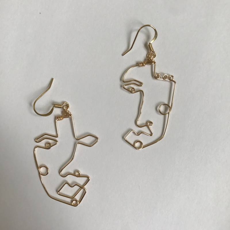 Gesicht Ohrringe {Silber} Gesicht Ohrringe {Silber} von StolenForms