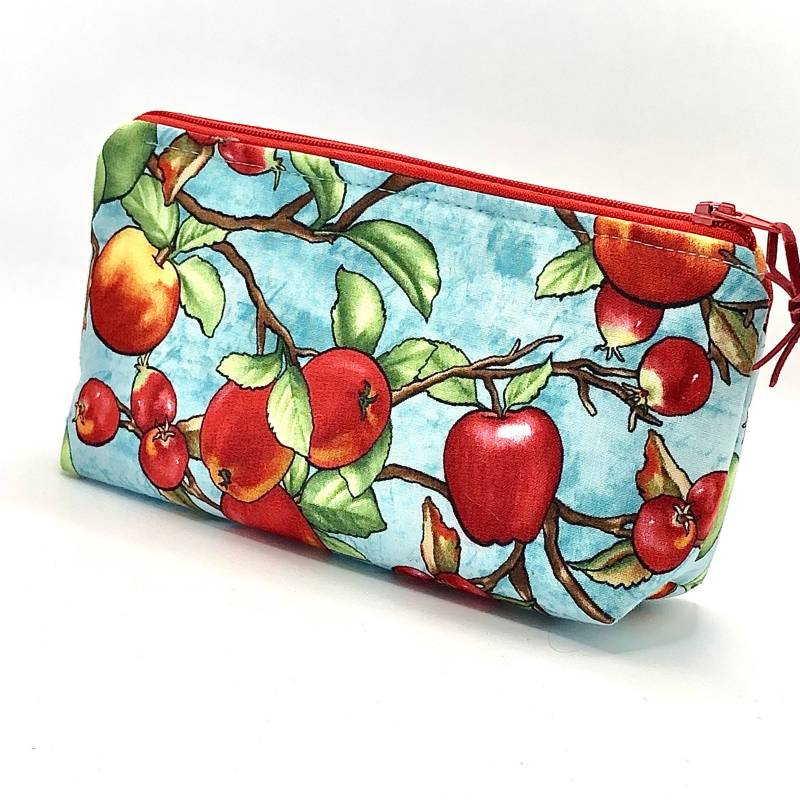 Cosmetic Bag Apple/Pouch Organizer Make-Up von StoltzLaden