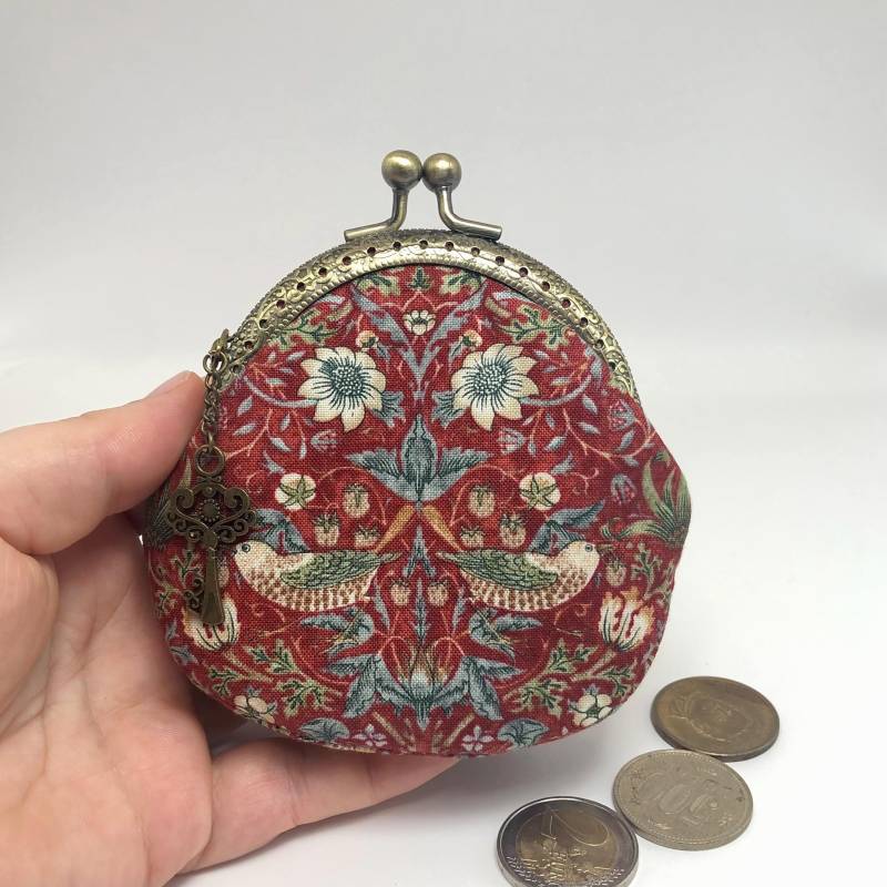 Kleine Geschenke Münzbörse Damen Morris - Kiss Lock Coin Purse von StoltzLaden