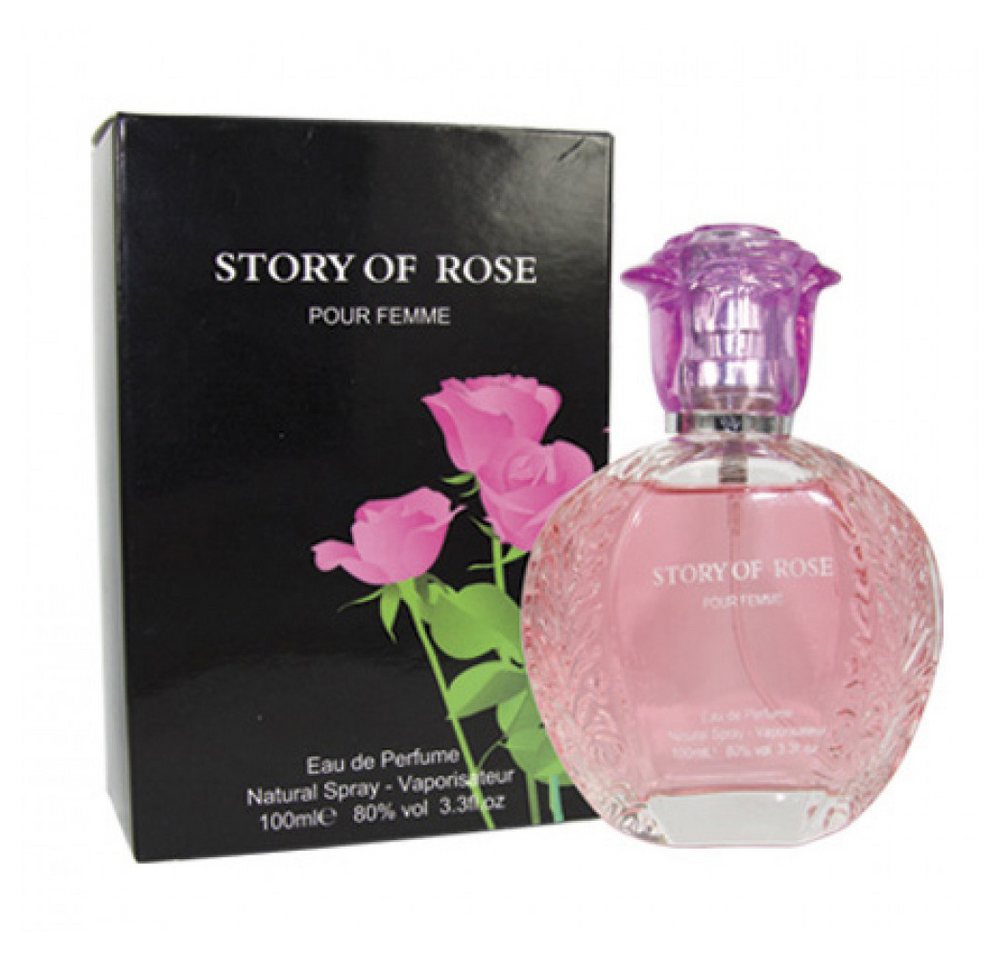 Stolz GmbH Eau de Parfum Damen Parfum Story of Rose Inhalt ca. 100ml, 1-tlg. von Stolz GmbH