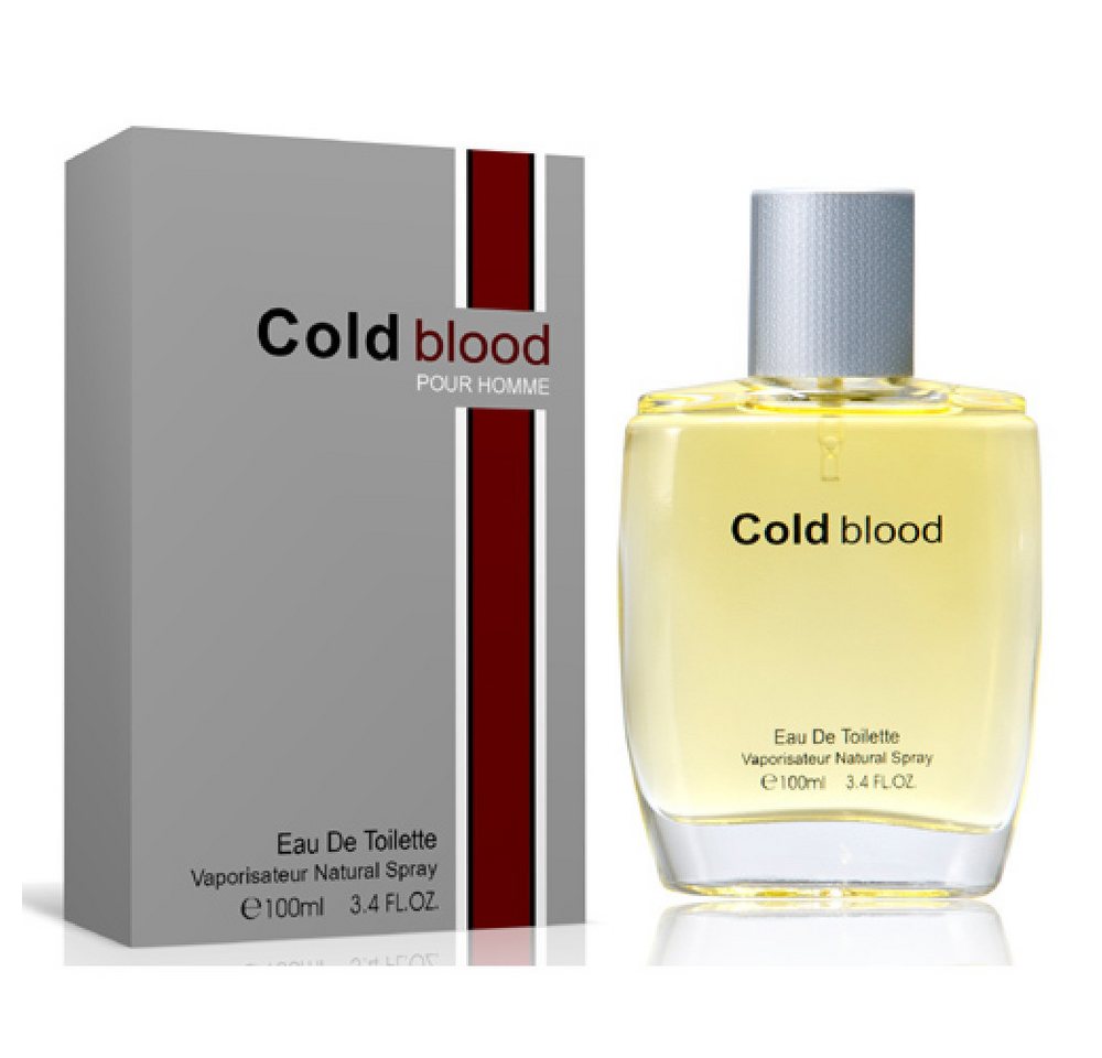 Stolz GmbH Eau de Toilette Herren Parfum Cold Blood Eau de Toilette Inhalt ca. 100ml, 1-tlg. von Stolz GmbH