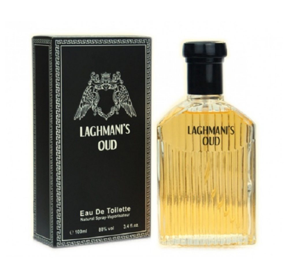 Stolz GmbH Eau de Toilette Herren Parfum Laghmani's Oud Black Eau de Toilette Inhalt ca. 100ml, 1-tlg. von Stolz GmbH
