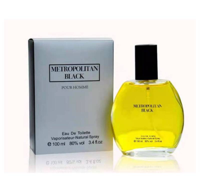 Stolz GmbH Eau de Toilette Herren Parfum Metropolitan Black Eau de Toilette Inhalt ca. 100ml, 1-tlg. von Stolz GmbH