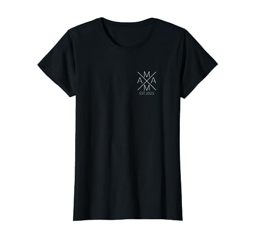 Mama est. 2021 Mutter seit 2021 Mama 2021 T-Shirt von Stolze Eltern Design Mama Papa Est.