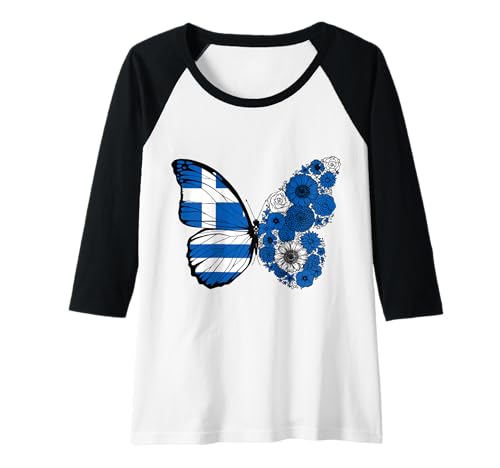 Damen Griechische Herkunft Griechenland Stolz Schmetterling Raglan Damen Griechische Herkunft Griechenland Stolz Schmetterling Raglan von Stolze Griechische Wurzeln