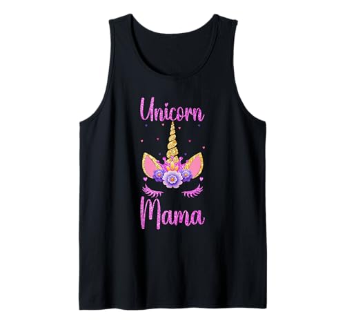 Einhorn Mama Muttertag Mutterschaft Mama Unicorn Mutter Tank Top von Stolze Liebevolle Mama Einhorn Mommy Mutter