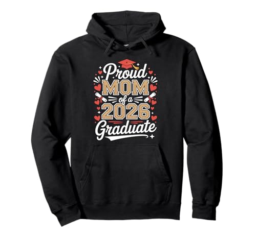 Stolze Mama Eines Absolventen 2026 Pullover Hoodie Stolze Mama Eines Absolventen 2026 Pullover Hoodie von Stolze Mama Absolvent 2026 Abschluss