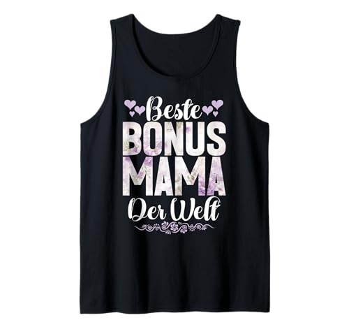 Beste Bonus Mama Der Welt Muttertag Stolze Mama Mutter Tank Top von Stolze Mama Liebevolle Bonusmama Mutter Mommy
