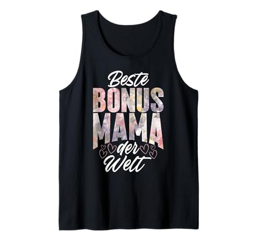 Beste Bonus Mama Der Welt Stolze Mutter Muttertag Witze Tank Top von Stolze Mama Liebevolle Bonusmama Mutter Mommy
