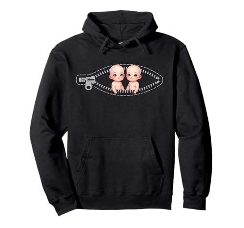 Zwillingsmutter Mama Muttertag Zwillinge Sohn Tochter Pullover Hoodie Zwillingsmutter Mama Muttertag Zwillinge Sohn Tochter Pullover Hoodie von Stolze Mama Liebevolle Zwillingsmama Mutter Mommy
