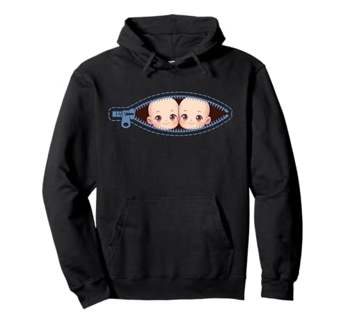 Zwillingsmutter Mama Muttertag Zwillinge Sohn Tochter Pullover Hoodie von Stolze Mama Liebevolle Zwillingsmama Mutter Mommy
