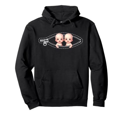 Zwillingsmutter Mama Muttertag Zwillinge Sohn Tochter Pullover Hoodie von Stolze Mama Liebevolle Zwillingsmama Mutter Mommy