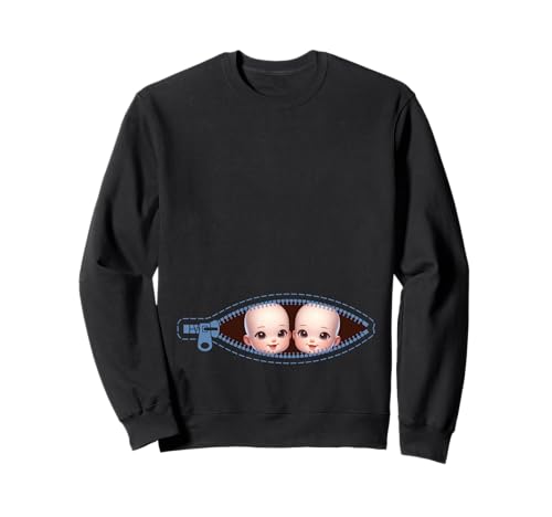 Zwillingsmutter Mama Muttertag Zwillinge Sohn Tochter Sweatshirt Zwillingsmutter Mama Muttertag Zwillinge Sohn Tochter Sweatshirt von Stolze Mama Liebevolle Zwillingsmama Mutter Mommy