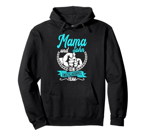 Mama Und Sohn Ein Unschlagbares Team Muttertag Partnerlook Pullover Hoodie von Stolze Mama Liebevoller Sohn Mama Mommy Mutter