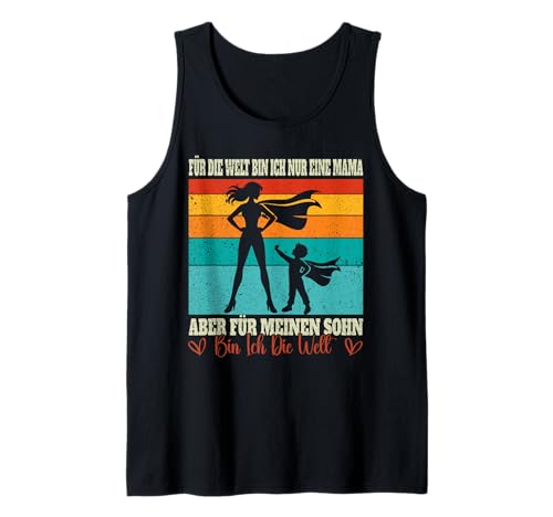 Stolze Mama Eines Sohnes Muttertag Mutter Spruch Sohn Lustig Tank Top von Stolze Mama Liebevoller Sohn Mama Mommy Mutter