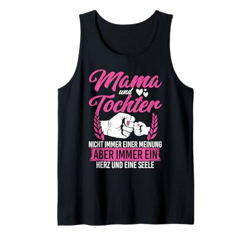 Mama Und Tochter Immer Ein Herz Und Seele Familie Mutter Tank Top von Stolze Mama Tochter Mami Muttertag Partnerlook