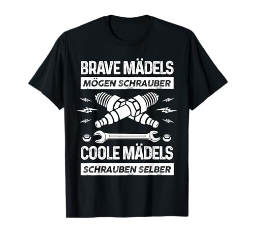 Kfz Mechanikerin T-Shirt: Coole Mädchen Schrauben Selber T-Shirt Kfz Mechanikerin T-Shirt: Coole Mädchen Schrauben Selber T-Shirt von Stolze Mechaniker T-Shirts und Geschenkideen