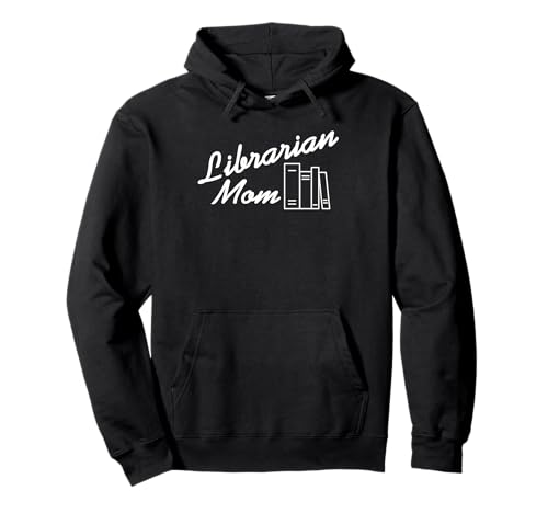 Bibliothekarin Mama Minimalistisch Bücherfreude Pullover Hoodie von Stolze Mütter Leser Lehrerinnen Bücherfans
