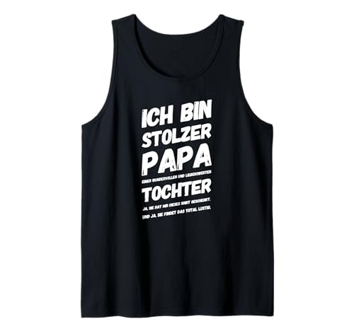 Herren Stolzer Papa Wundervolle Tochter Tank Top Herren Stolzer Papa Wundervolle Tochter Tank Top von Stolzer Papa Tochter