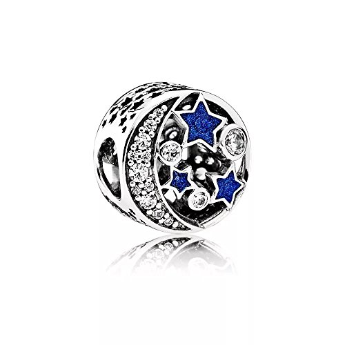 Stonebeads Nachthimmel Charm 925er Silber Stonebeads Nachthimmel Charm 925er Silber von Stone Beads