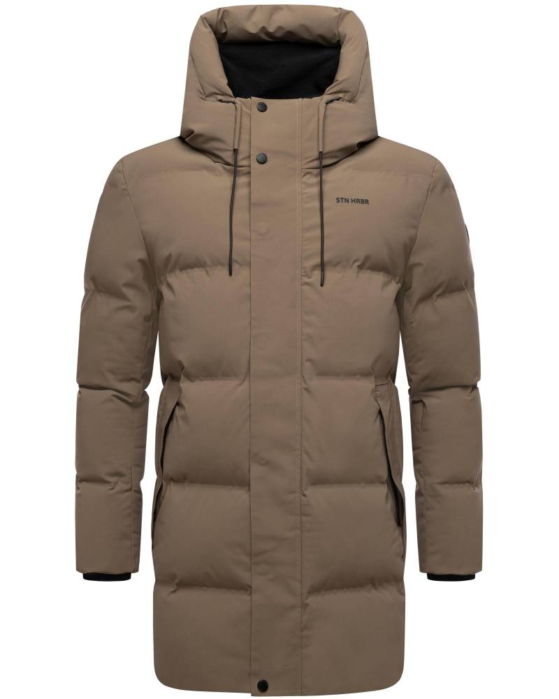 Stone Harbour Kurzmantel "Darianoo XX" Kurzer Herren Steppmantel mit Kapuze von Stone Harbour