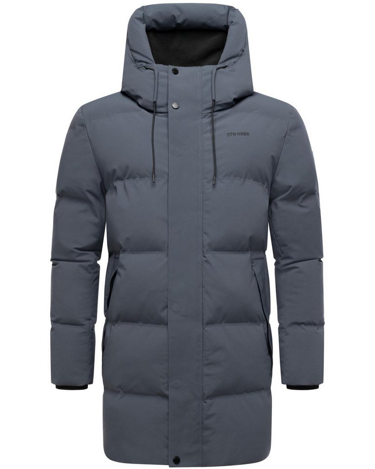 Stone Harbour Kurzmantel Darianoo XX Kurzer Herren Steppmantel mit Kapuze von Stone Harbour