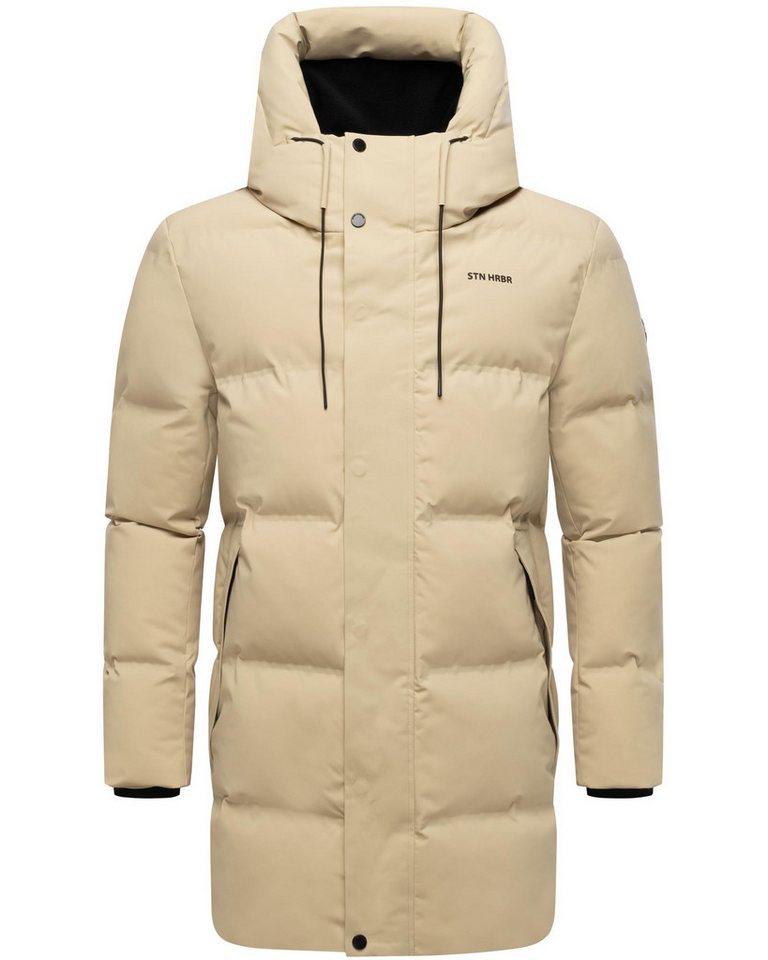 Stone Harbour Kurzmantel Darianoo XX Kurzer Herren Steppmantel mit Kapuze von Stone Harbour