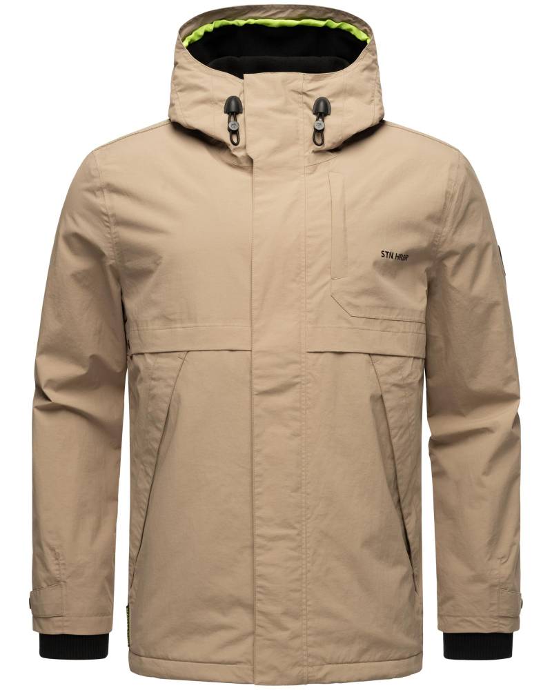 Stone Harbour Regenjacke "Zanjaar" mit Kapuze Herren Übergangsjacke mit Fleece-Futter von Stone Harbour