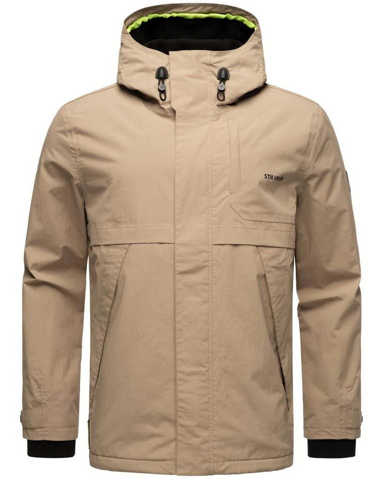 Stone Harbour Regenjacke Zanjaar Wasserdichte Herren Übergangsjacke mit Fleece-Futter von Stone Harbour