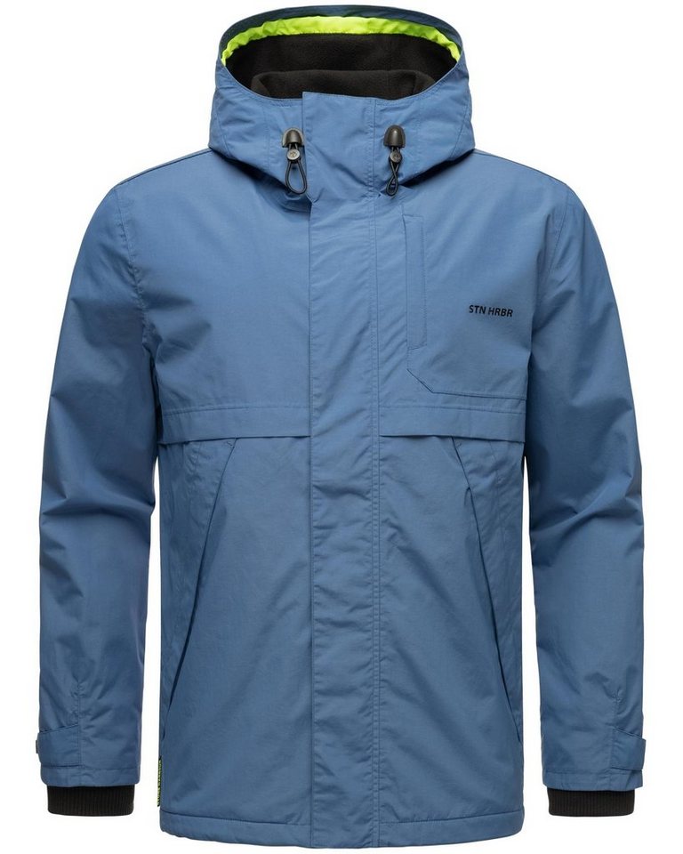 Stone Harbour Regenjacke Zanjaar Wasserdichte Herren Übergangsjacke mit Fleece-Futter von Stone Harbour