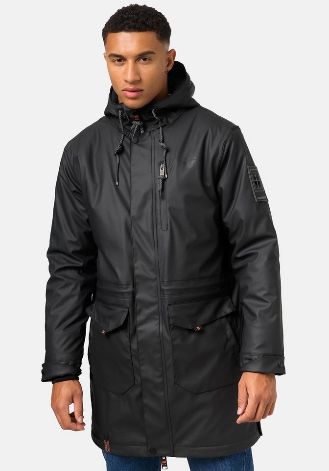 Stone Harbour Regenmantel Verdaan Wasserdichter Regenparka mit Fleece-Innenfutter von Stone Harbour