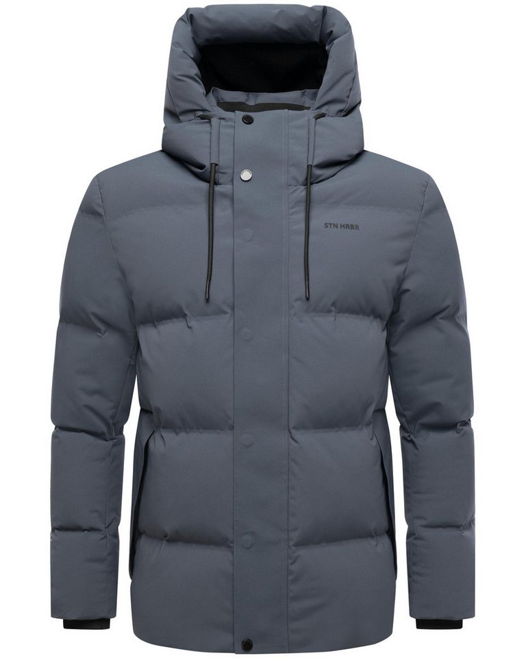 Stone Harbour Steppjacke Taviaan XX Gesteppte Herren Jacke mit Kapuze von Stone Harbour