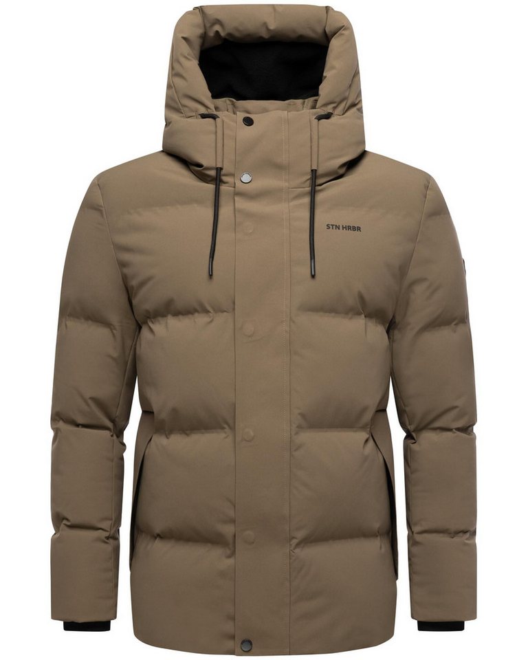 Stone Harbour Steppjacke Taviaan XX Gesteppte Herren Jacke mit Kapuze von Stone Harbour