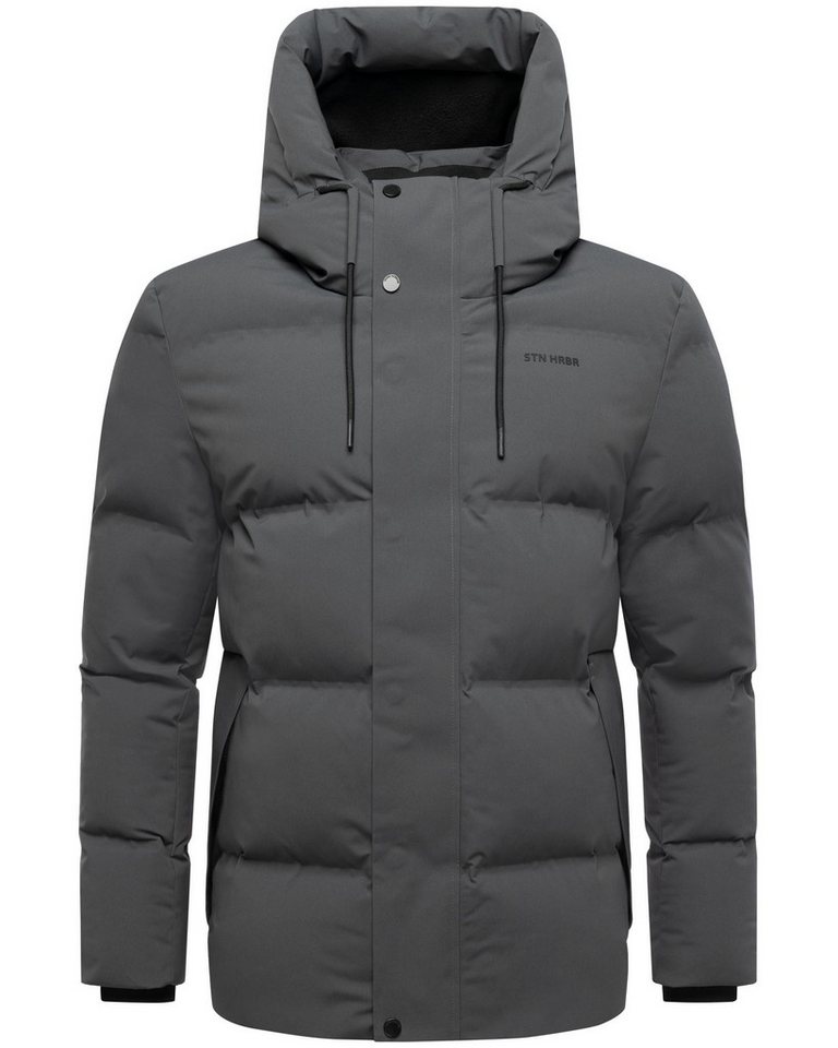 Stone Harbour Steppjacke Taviaan XX Gesteppte Herren Jacke mit Kapuze von Stone Harbour