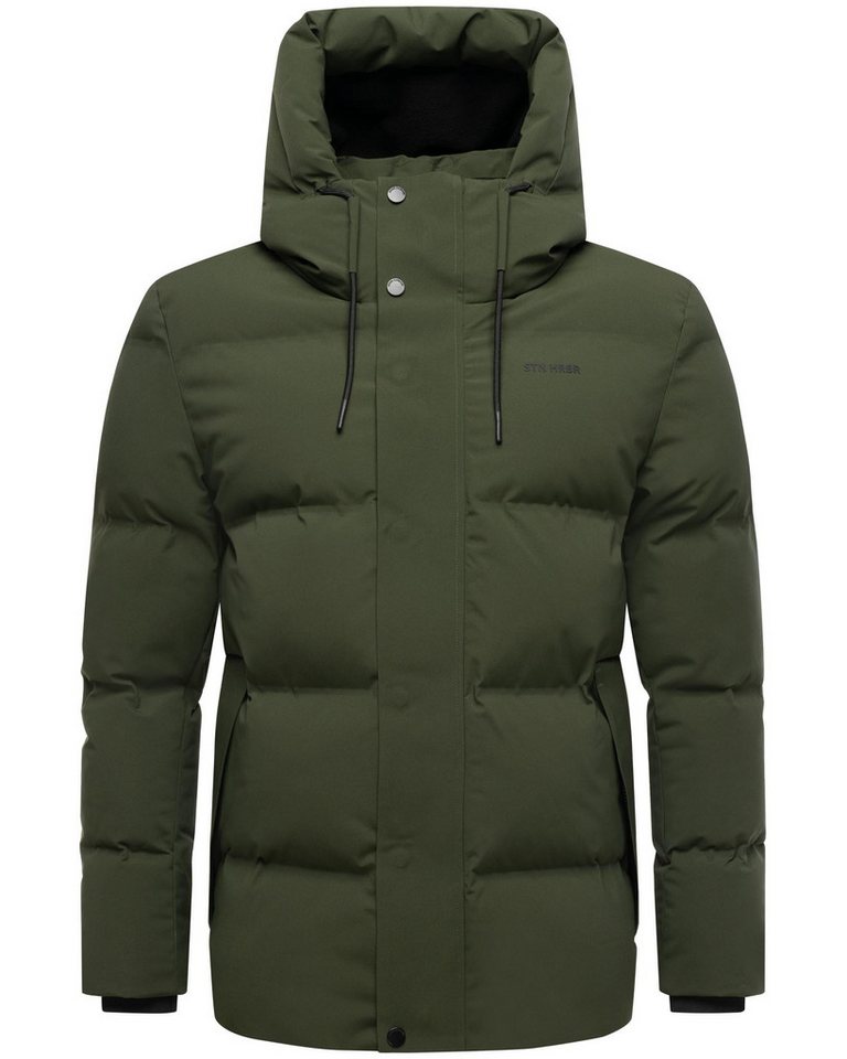 Stone Harbour Steppjacke Taviaan XX Gesteppte Herren Jacke mit Kapuze von Stone Harbour