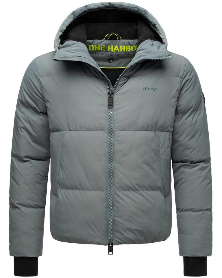 Stone Harbour Steppjacke Tayroos XX Gesteppte Herren Winterjacke mit Kapuze von Stone Harbour