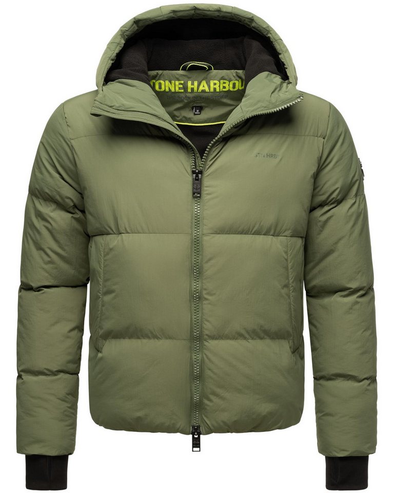 Stone Harbour Steppjacke Tayroos XX Gesteppte Herren Winterjacke mit Kapuze von Stone Harbour