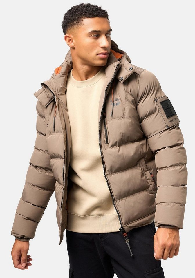 Stone Harbour Winterjacke Arvidoo Modische Herren Winter Steppjacke von Stone Harbour