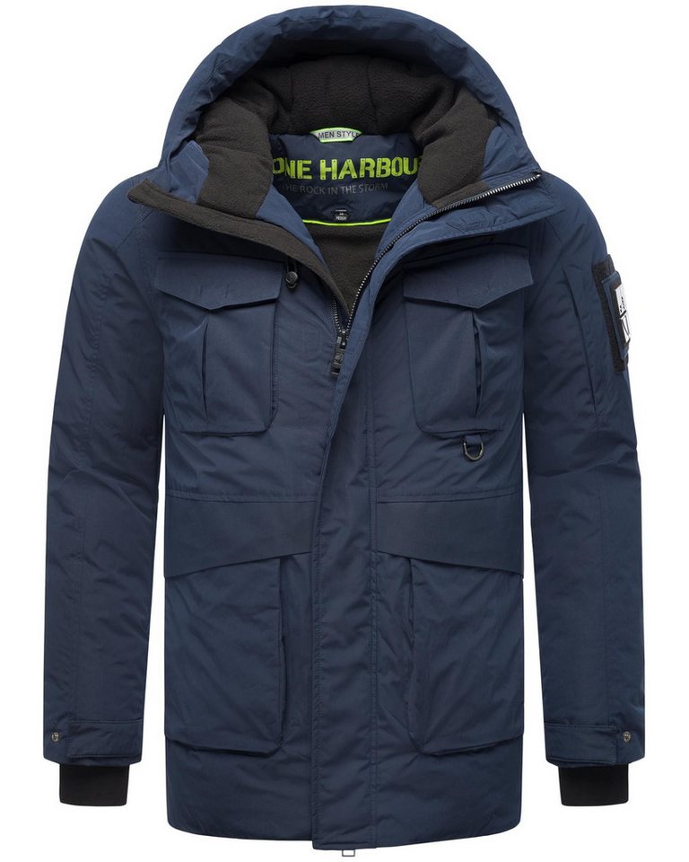 Stone Harbour Winterjacke Edriik XX Warm gefütterte kurze Herren Jacke für den Winter von Stone Harbour