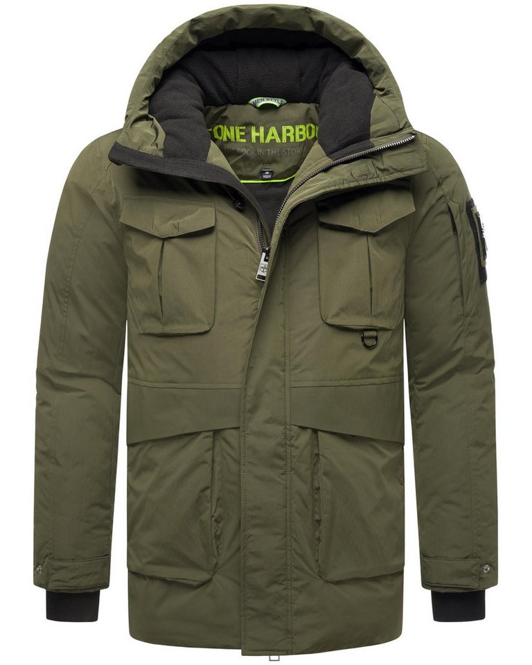 Stone Harbour Winterjacke Edriik XX Warm gefütterte kurze Herren Jacke für den Winter von Stone Harbour