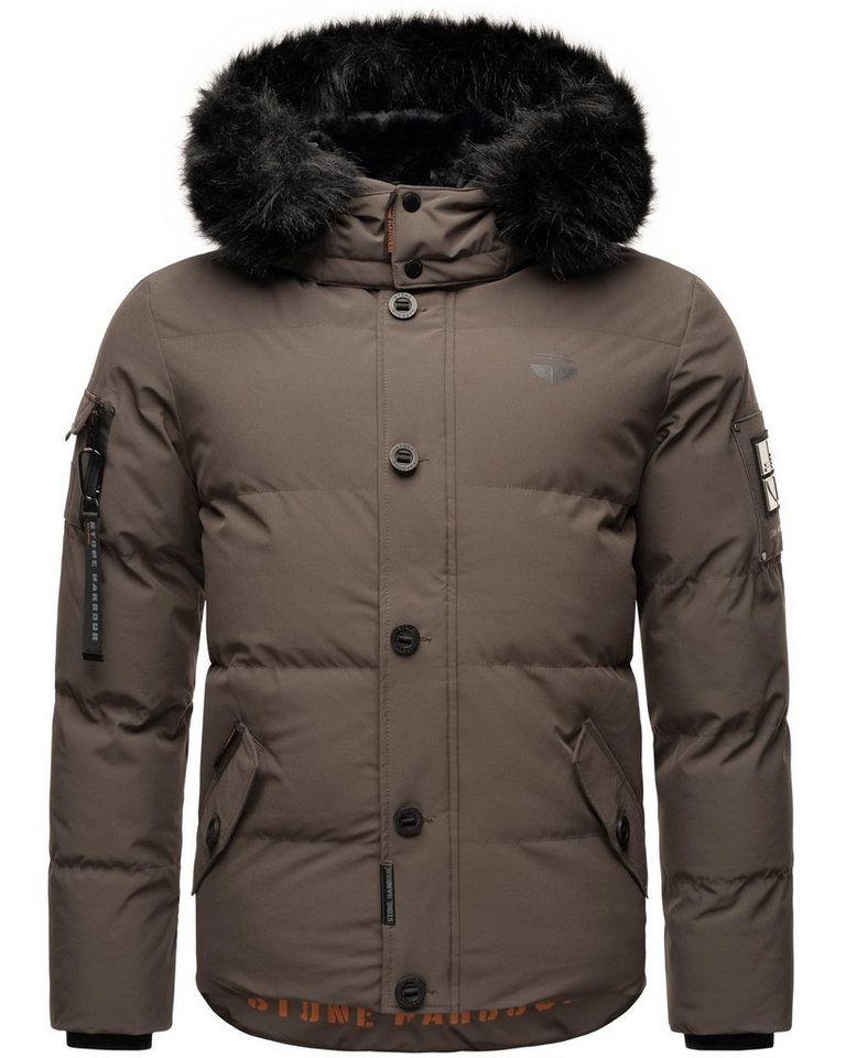 Stone Harbour Winterjacke Halvaar stylischer Winterparka mit abnehmbarer Kapuze von Stone Harbour