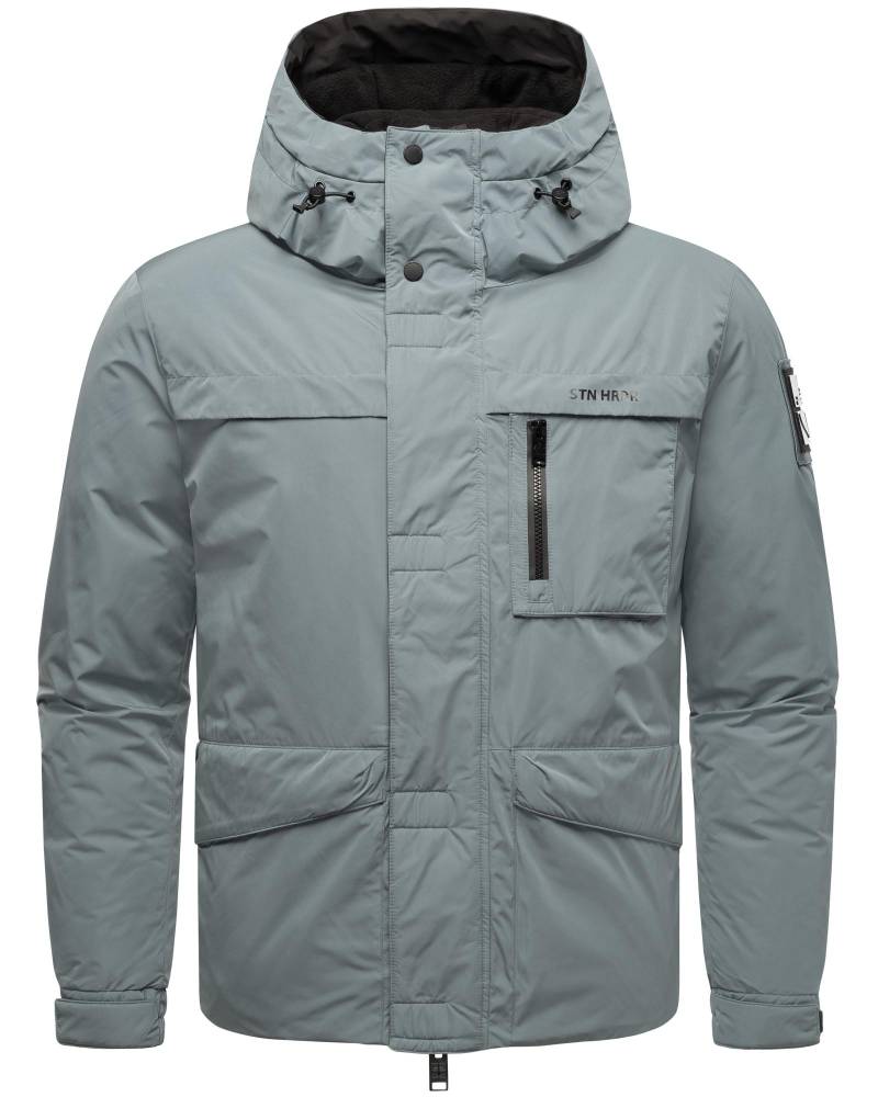 Stone Harbour Winterjacke "Yorchii XX" mit Kapuze Herren Outdoorjacke mit Fleece-Innenfutter von Stone Harbour