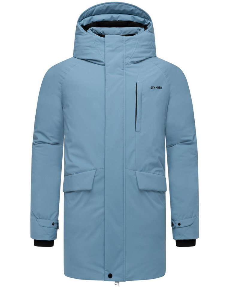 Stone Harbour Wintermantel Emriis XX Warmer Herren Mantel mit Magnet-Knöpfen von Stone Harbour