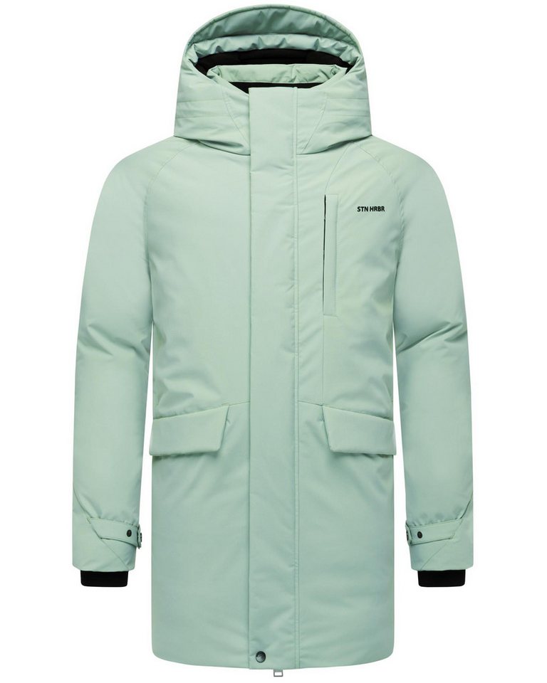 Stone Harbour Wintermantel Emriis XX Warmer Herren Mantel mit Magnet-Knöpfen von Stone Harbour