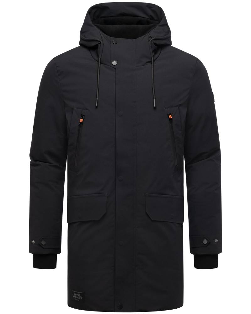 Stone Harbour Wintermantel "Kitraan XX" Langer Herren Winterparka mit zahlreichen Taschen von Stone Harbour