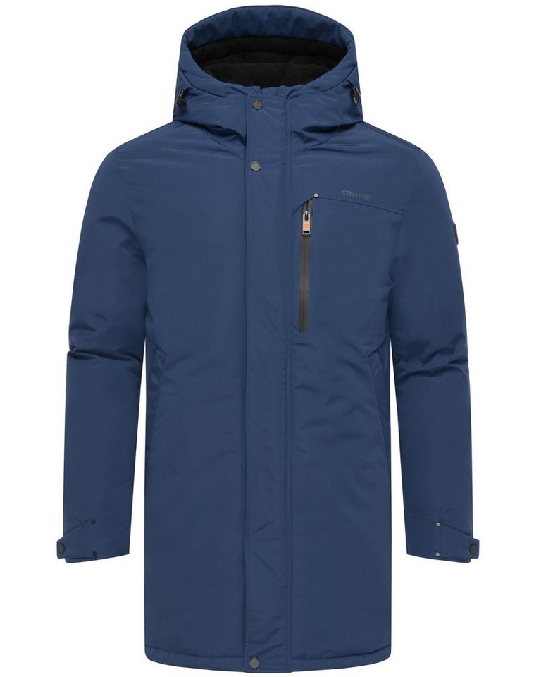 Stone Harbour Wintermantel Phinoo XX Warmer Herren Winterparka mit gefütterter Kapuze von Stone Harbour