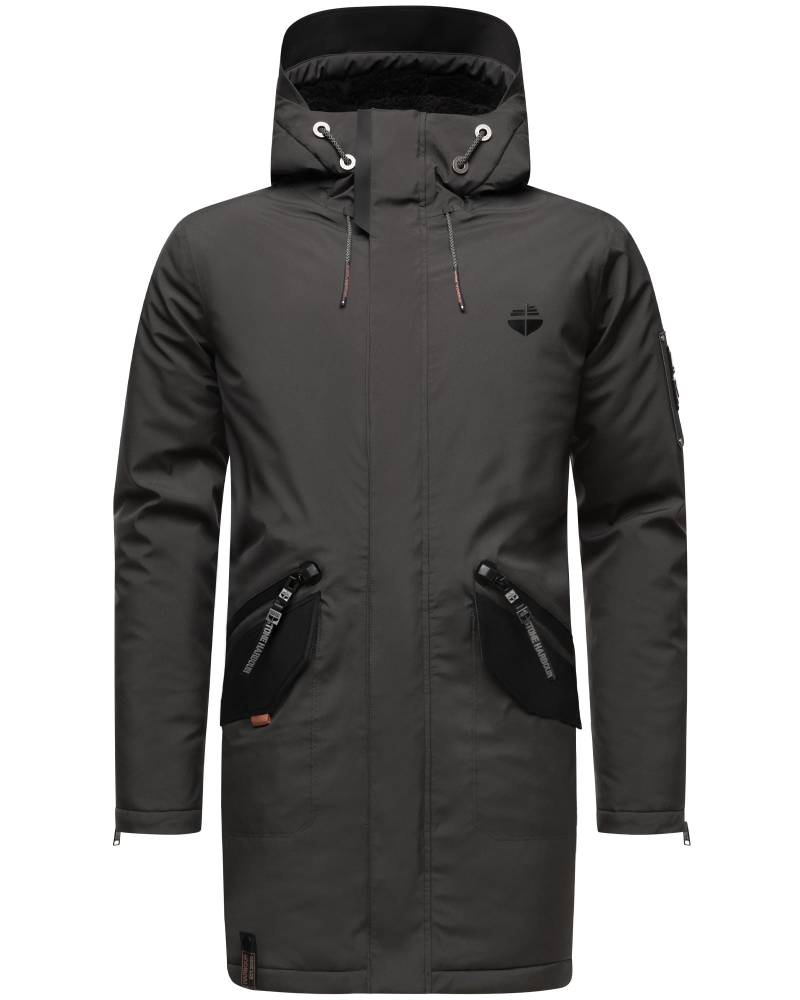 Stone Harbour Wintermantel "Ragaan" modischer Herren Winterparka mit Teddyfell Futter von Stone Harbour